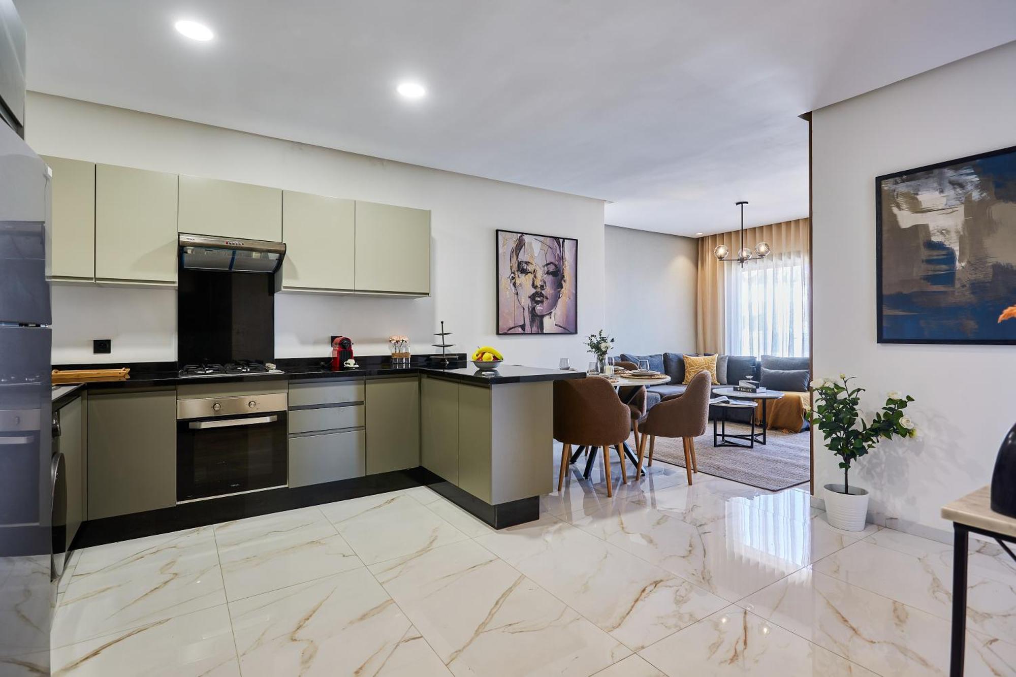 Sleek And Modern 2-Bed Unit In Downtown Casa Διαμέρισμα Καζαμπλάνκα Εξωτερικό φωτογραφία