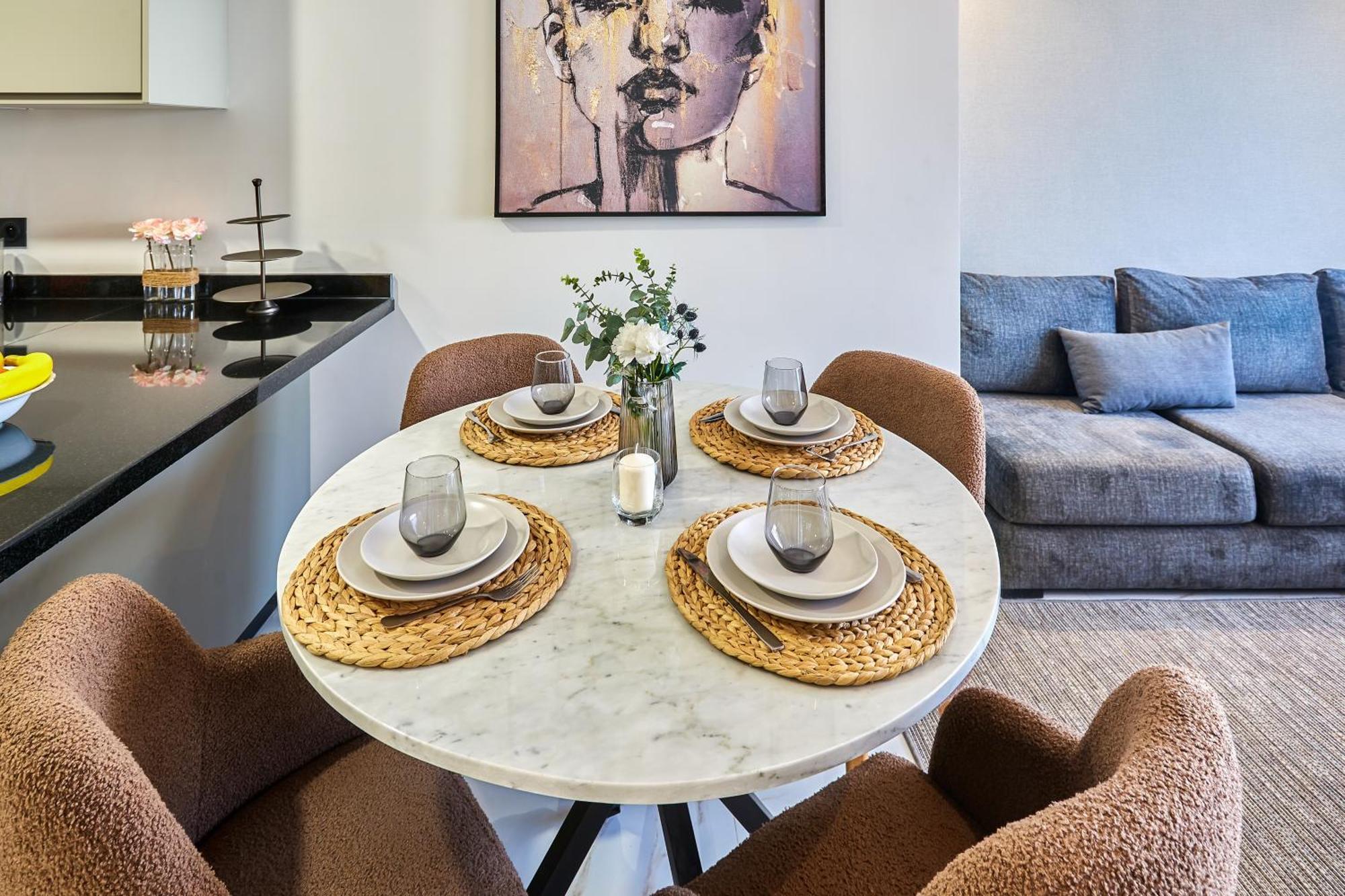 Sleek And Modern 2-Bed Unit In Downtown Casa Διαμέρισμα Καζαμπλάνκα Εξωτερικό φωτογραφία