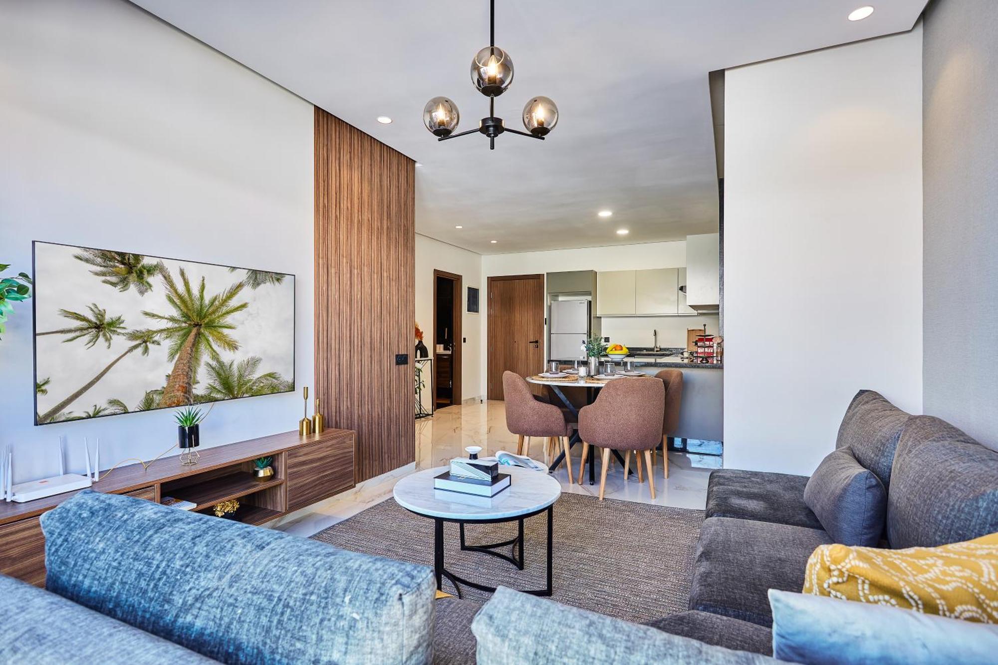 Sleek And Modern 2-Bed Unit In Downtown Casa Διαμέρισμα Καζαμπλάνκα Εξωτερικό φωτογραφία