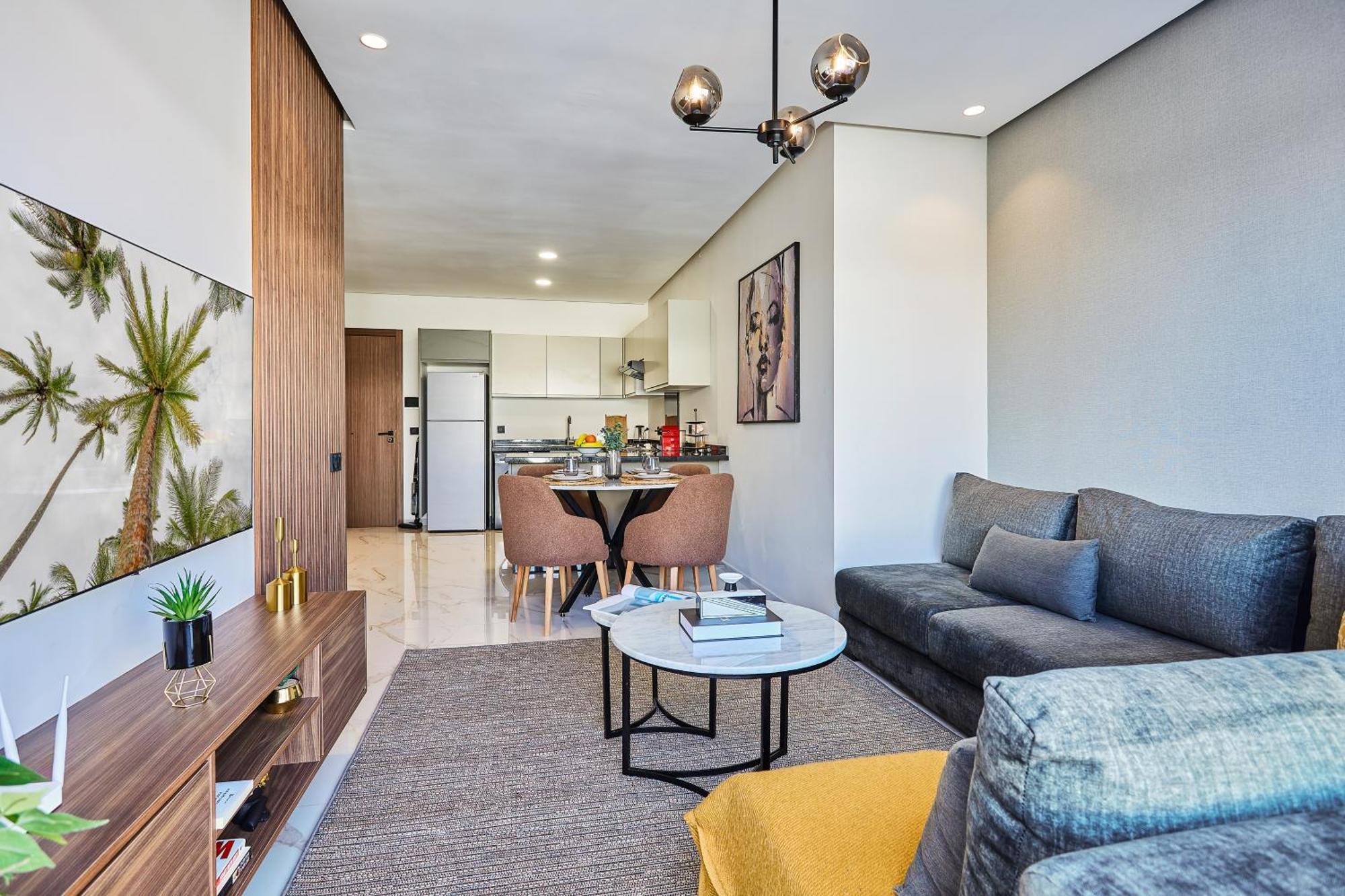 Sleek And Modern 2-Bed Unit In Downtown Casa Διαμέρισμα Καζαμπλάνκα Εξωτερικό φωτογραφία