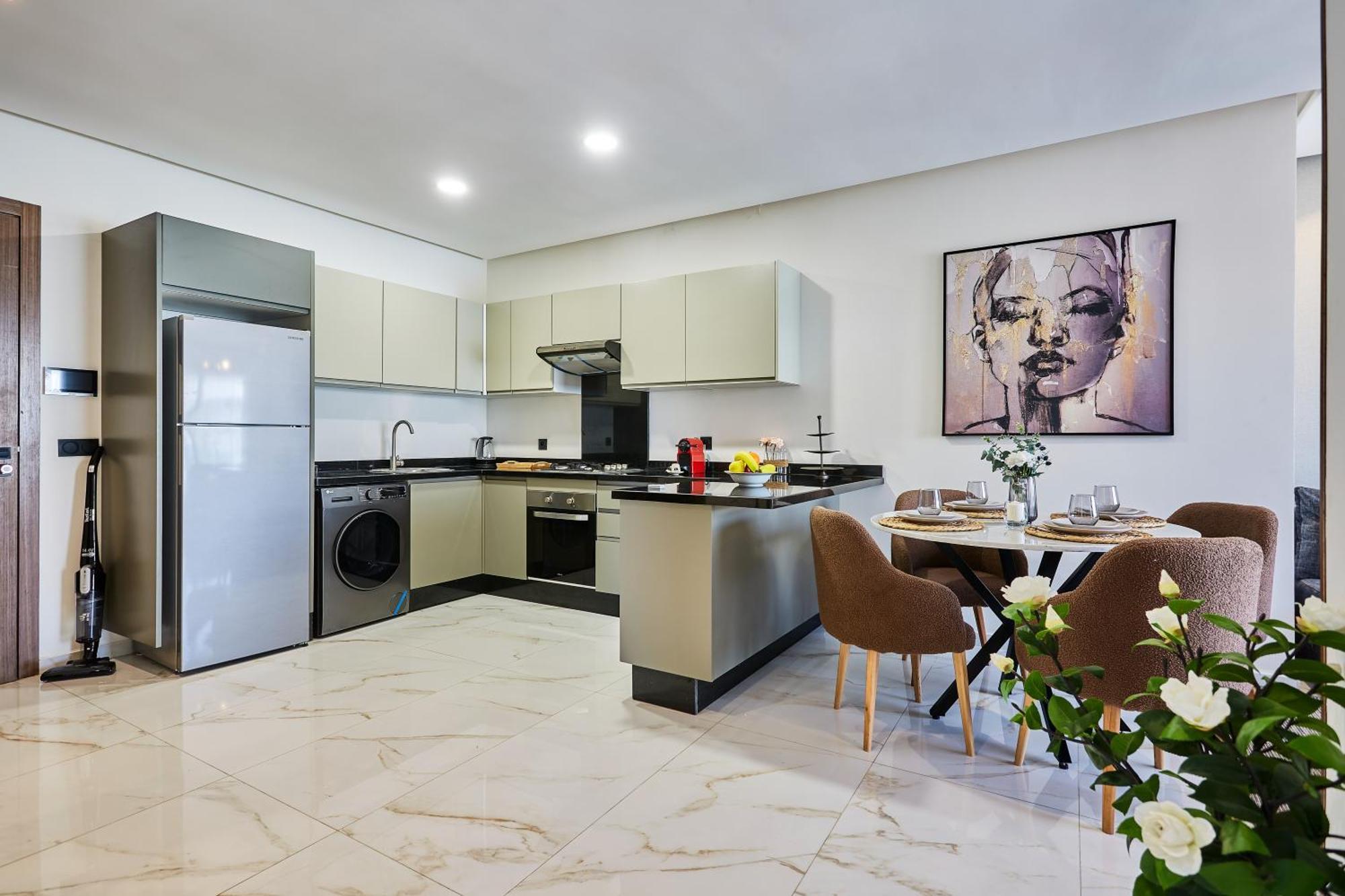 Sleek And Modern 2-Bed Unit In Downtown Casa Διαμέρισμα Καζαμπλάνκα Εξωτερικό φωτογραφία