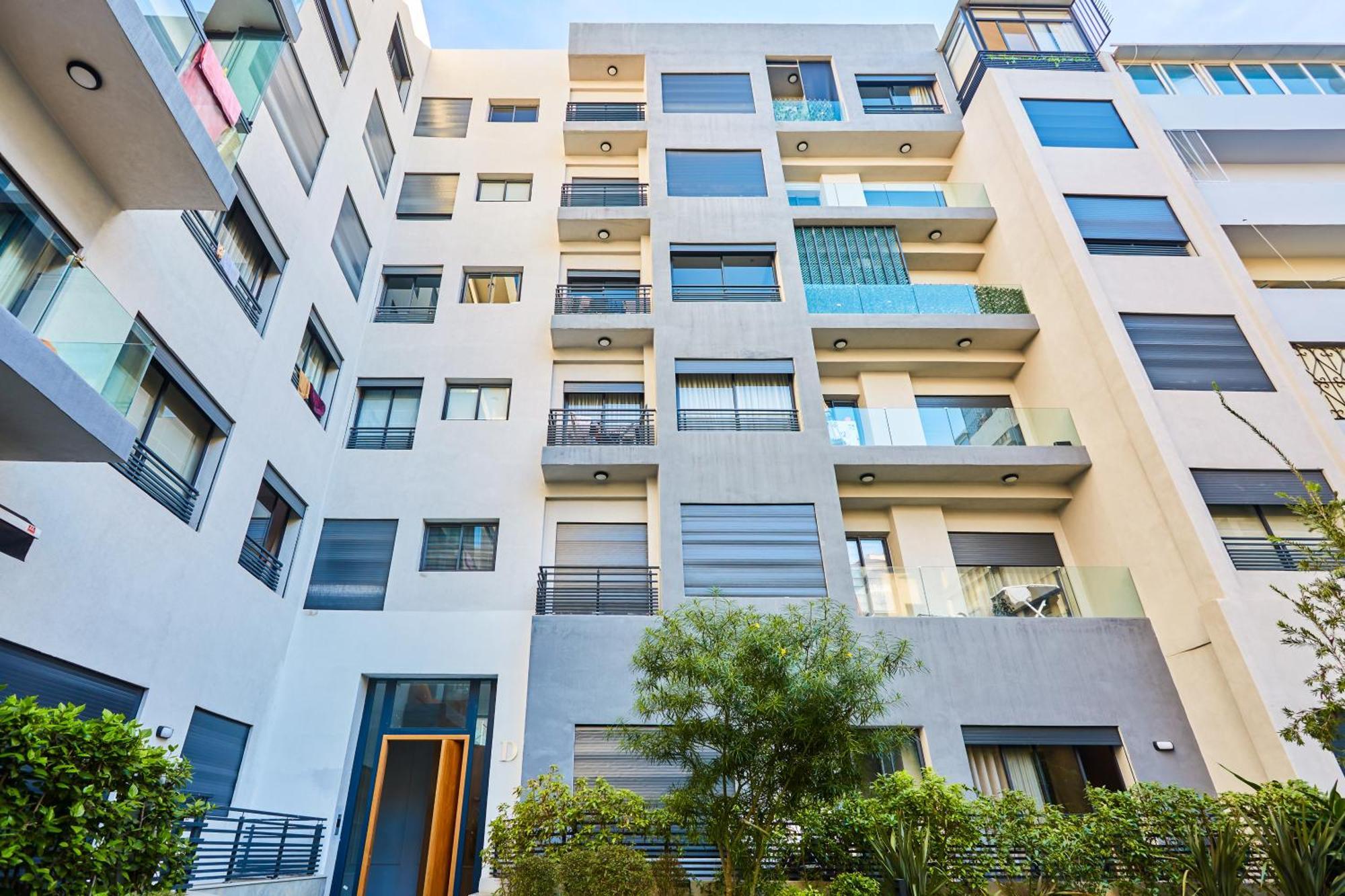 Sleek And Modern 2-Bed Unit In Downtown Casa Διαμέρισμα Καζαμπλάνκα Εξωτερικό φωτογραφία